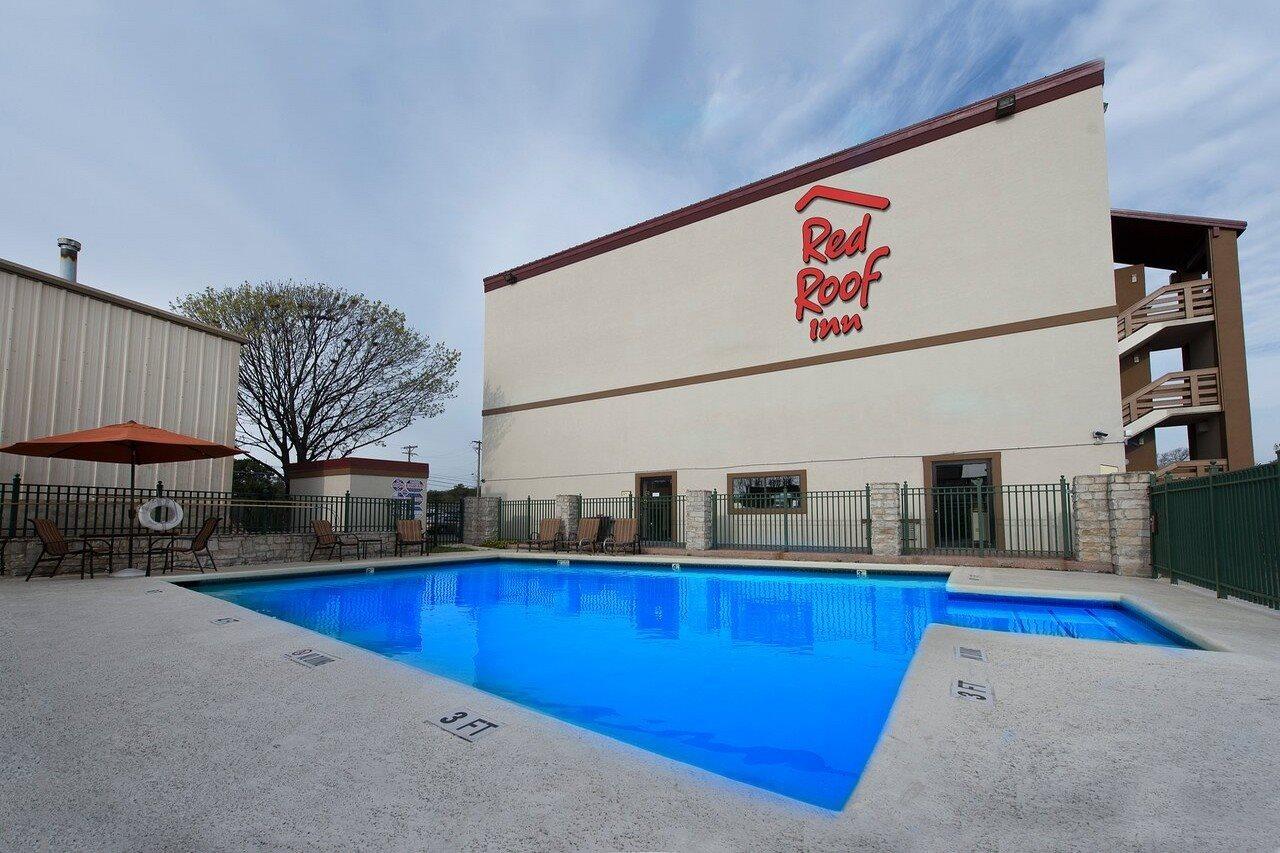 Red Roof Inn Austin North Exterior foto